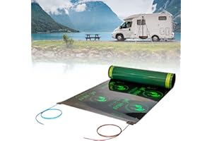 Mi-Heat 0,8x4m Calefacción de Suelo para Autocaravanas, Caravanas, Furgonetas, Autocaravanas de Camping, Autocaravanas de Expedición | Acampar, Camping, Vida al Aire Libre