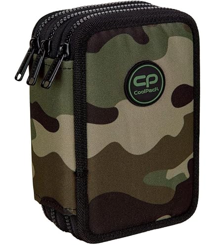 Elephant Pencil Case Boys Girls Pencil Case Box Hero Signature Pennal 12773 (Cyber Camo Blue (Black/Blue