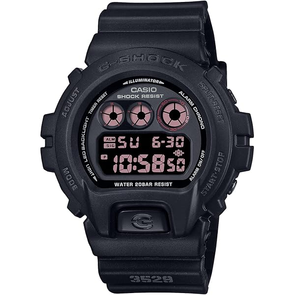 Casio G-Shock Digital Black Dial Men's Watch - DW-6900BB-1DR(G688