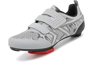 ULTIANT Cycling Shoes Mens Womens Compatible with Peloton Road Bike Cycling Shoes with Look Delta Cleats Indoor Outdoor Bicycle Riding Shoes