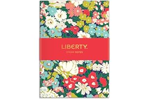 GALISON Liberty Floral Sticky Notes Hard Cover Book: Liberty London
