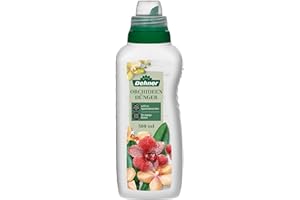 Dehner Orchideendünger, hochwertiger Flüssigdünger, Dünger für Orchideen, organischer NPK-Dünger, mit Spurennährstoffen, 500 ml, für ca. 100 l, bunt