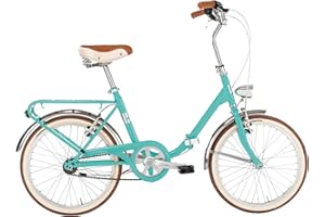 Alpina Bike Camping, Bicicleta Plegable Unisex-Adult, 20"