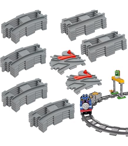 LEGO Duplo 10426 Pas Cher, Set D'extension : Les Rails Et Le Pont Du Train