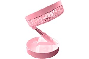 Villages de Provence Ventilateur extensible pliable portable - Rose