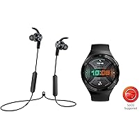 Huawei Watch GT 2e Sport (Graphite Black) + Wireless Headsets