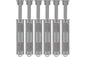 Kittmip 6 Pcs Hot Tub Mineral Stick Silver Ion Hot Tub Mineral Cartridge Hot Tub Sanitizer Hot Tub Accessories Pool and Spa Replacement Parts for Spa Hot Tub, Grey