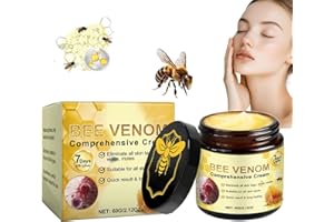 MAFHVV Bee Venom Skin Regeneration Cream, Bee Venom Complete Cream, Bee Venom Cream, Bee Venom Ointment, Bee Venom Full Body Skin Care Cream, Bee Venom Cream for All Skin Types (60 g)