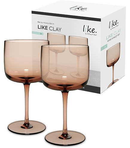 Lot De 12 Gobelets 400ml Marron Shades Of Chocolate - Verres à Pied En Plastique PS Avec Relief