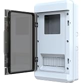 Meter Box 10 Fused Single Phase/Fresh Surface Mounted Meter Box IP65 23.5 x 43.5 x 11.5 cm POLY 016