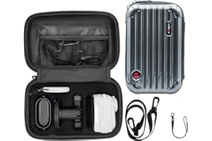 Honbobo Carry Case Hardshell Case Protection Accessories compatible with Insta360 GO 3 (Gray)