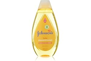 Shampoing Johnson's Baby Classic avec formule Cry No More 500 ml, Shampoing hypoallergénique et au pH équilibré pour nourrissons et enfants, Shampoing sans sulfate ni parabène, L'emballage peut varier