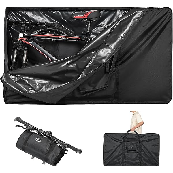 Tamthy - Sac De Transport Vélo 26 Pouces Imperméable - Housse Pliable Oxford 1680D Pour Voyage