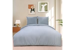 PanxHome Set Copripiumino Matrimoniale 200x220cm, Set da 3 Pezzi Parure Copripiumino Matrimoniale Natalizio, Caldo e Accogliente Set Copripiumino in Pile di Cristallo, Inclusa 2 Federa 80x80cm