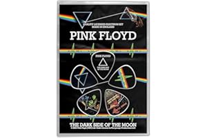 RAZAMATAZ Pink Floyd Dark Side of the Moon - Plettri per chitarra, confezione da 5