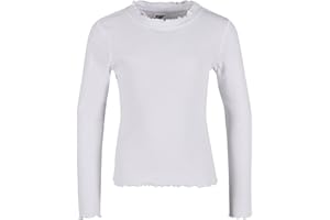 Urban Classics Manga Larga para Niña Camiseta para Niñas