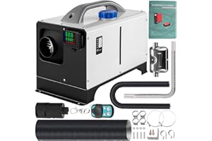 ‎VEVOR VEVOR 12V Standheizung Diesel Auto Kraftstoff, 8KW Diesel Standheizung, Luftheizung Air Diesel, Luft Dieselheizung für Auto RV LKW Wohnmobil Bus mit Fernbedienung (LCD Schalter 4 Luftauslass Weiß)