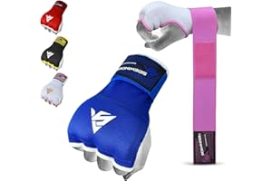 SideWinder Boxing Inner Hand Wraps Gel Padded Gloves Wrist Support Fist Protector Great for MMA, Muay Thai, Kickboxing, Martial Arts Training