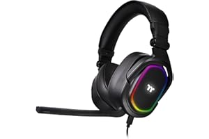 Thermaltake Auricolare da Gioco Argent H5 RGB 7.1 DTS