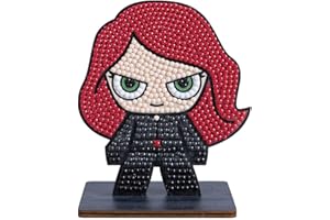 "Black Widow" MARVEL Crystal Art Buddies Kit