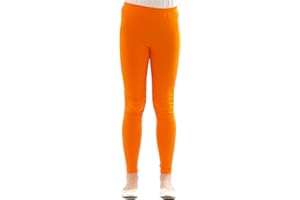 YESET Kinder Mädchen Leggings lang Blickdicht aus Baumwolle Hose Jungen