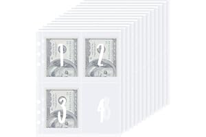 WenmthG 25 Sheets 100 Envelopes Money Saving Challenge Binder Inserts for Replacement, 6 Holes Numbered Envelopes 1-100 Cash Pouches Binder Pockets for A5 Budget Planner Savings Challenge Binder UK