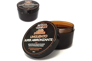 Hello Summer Ultra Retinol Complex - Unguento super abbronzante con mallo di noce ed olio di mandorle dolci, attivatore di melanina e resistente all'acqua (150ml)