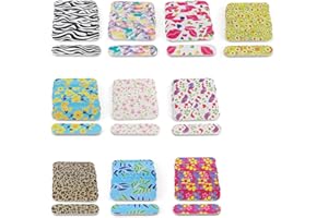 Lime Unghie Usa e Getta, JANDH 100 Pezzi Lima per Unghie Professionale, Mini Lima per Unghie a Doppia Faccia, Lucidatura Rapida Portatile, per Manicure, per La Casa