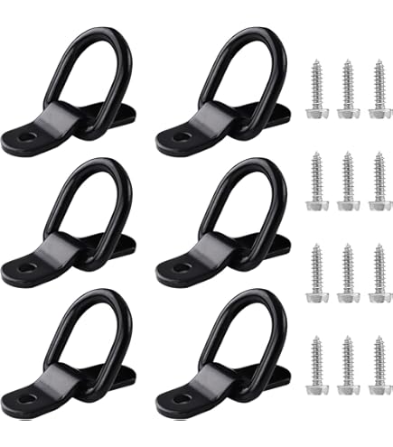 Anelli Di Ancoraggio A D 8 Pezzi - In Acciaio Zincato, Per Rimorchi, Camion E Barche - Portata Elevata - Foto 2