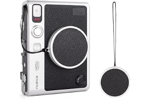 MUZIRI KINOKOO Linsskydd för Instax Mini EVO med anti-förlust rep