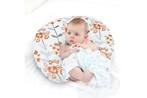 LAT LEE AND TOWN Cuscino per allattamento piccolo Minky – cuscino per gravidanza Nursing Breastfeeding Pillow per neonati, ragazzi e ragazze, regalo
