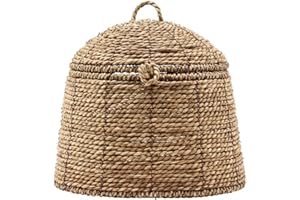 House Doctor, Cesta con Tapa, Rama, Naturaleza, Hierro, l: 25 cm, w: 20 cm, h: 19 cm