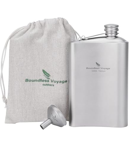 8 Oz Hip Flask Set, Stainless Steel Flask, Hip Flasks For Liquor For