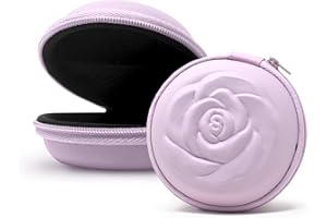 Sileu Case - Estuche para copas menstruales - Ideal para llevar tu tampón o copa menstrual de forma elegante y discreta en tu bolso o para viajes - Pequeño, 8 cm - Rosa