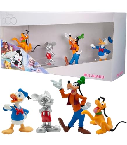 Disney Mickey & Minnie Figure 新品 Disney 100th Anniversary Mickey & Minnie Mouse Figure Two-Pack