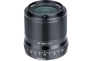 VILTROX 33mm F1.4 Messa a fuoco automatica APS-C Obiettivo Lente per Nikon Z-Mount Serie Fotocamera Z5 Z50 Z6 Z6II Z7 Z7II Zfc