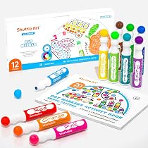 4 Pennarelli DABBERS Per Bingo - Multicolore, Confezione Da 4 Pezzi SDMAX