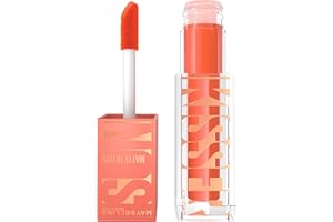 Maybelline New York - Blush Liquide 3-en1 - Fini Mat Glowy - Fard à Joues, Highlighter et Bronzer - Effet Bonne Mine - Teint Hâlé - Sunkisser Hazy Matte - Teinte : 34 Peachy Quench - 4,7 ml