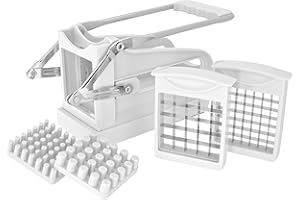 Judge Potato Chipper with 2 Cutters, White