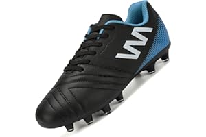 Lvptsh Chaussures de Football Homme Crampons Foot Garçon Chaussure de Foot Enfant Professionnel Spike Chaussures Crampons Football Adolescents Antidérapant