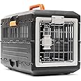 SKADE Pet Carrier & Crate, Premium Collapsible Design for Medium Cats and Dogs - Portable Kennel for Indoor/Outdoor Use - 360-Degree Ventilation & Hard Plastic Wall Protection (Large)