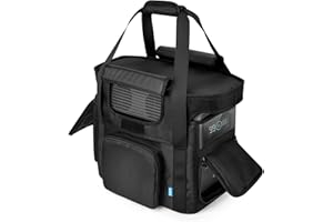 Xxerciz Travel Bag Compatible with ECOFLOW DELTA 2 Portable Power Station, Heavy Duty Power Storage Case with Shoulder Strap Handle, Generator Cover with Side Zippers, Carrying Bag for Camping RV