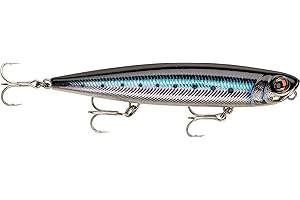 Rapala - Leurre de Pêche Precision Xtreme Pencil Saltwater Construction Plastique - Leurre Mer Flottant - Profondeur de Nage Surface