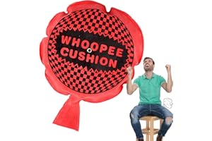 GOOWAFUR Cushion Pupskissen Lustigste Ragging Spielzeug Selbstaufblasende Pupskissen Furzkissen Scherzartikel Furz Kissen Sponge Furzkissen für Erwachsene, Weihnachtsfeier, Strumpffüller, Scherzgeschenke