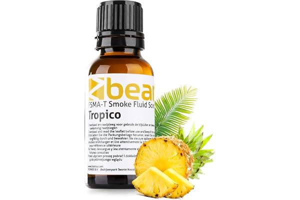 BeamZ Arôme Tropical 20ml - Haute Performance, Parfum Tropical, Idéal pour Machine à Fumée et Machine à Brouillard