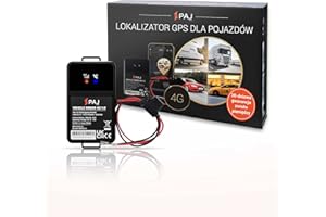 ‎PAJ GPS PAJ GPS Pojazd Finder 1.0 4G - lokalizator GPS do samochodów, motocykli, ciężarówek, vanów, bezpośrednie połączenie z akumulatorem 10-30 V - Alarmy i powiadomienia z aplikacją