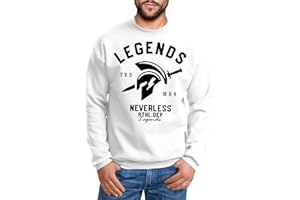 Neverless Cooles Herren T-Shirt Legends Sparta Gladiator Gym Athletics Sport Fitness