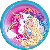 Amscan Malibu Barbie Tischdecke 137x244cm | Aus Kunststoff Für Kinderpartys | Einweg & Pflegeleicht