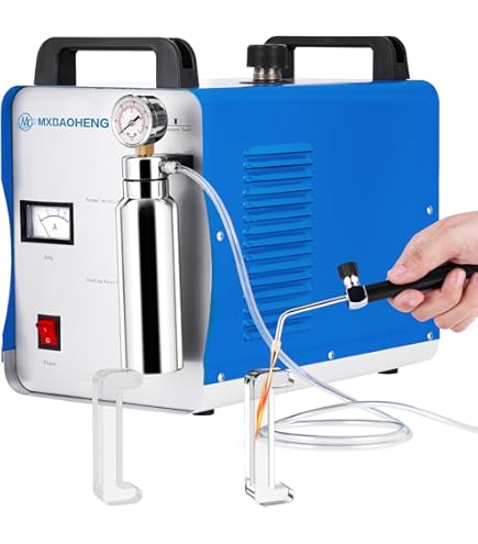 Lucidatrice A Fiamma Acrilica MXBAOHENG 75L/H - Saldatrice Idrogeno/Ossigeno 220V, Per Cristalli E Acrilico - Foto 3