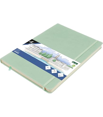 Talens Art Creation Sketchbook | 80 Sheets Acid-Free Paper | 21x30cm Hardbound Sketch Book For Drawing & Journaling